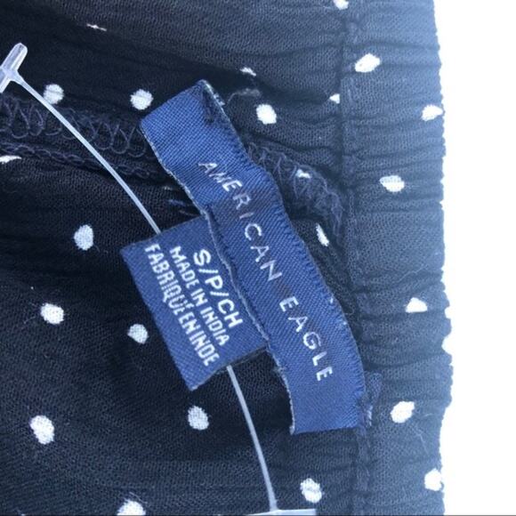 American Eagle Polka Dot Crop Bandeau Tube Top - Picture 7 of 7